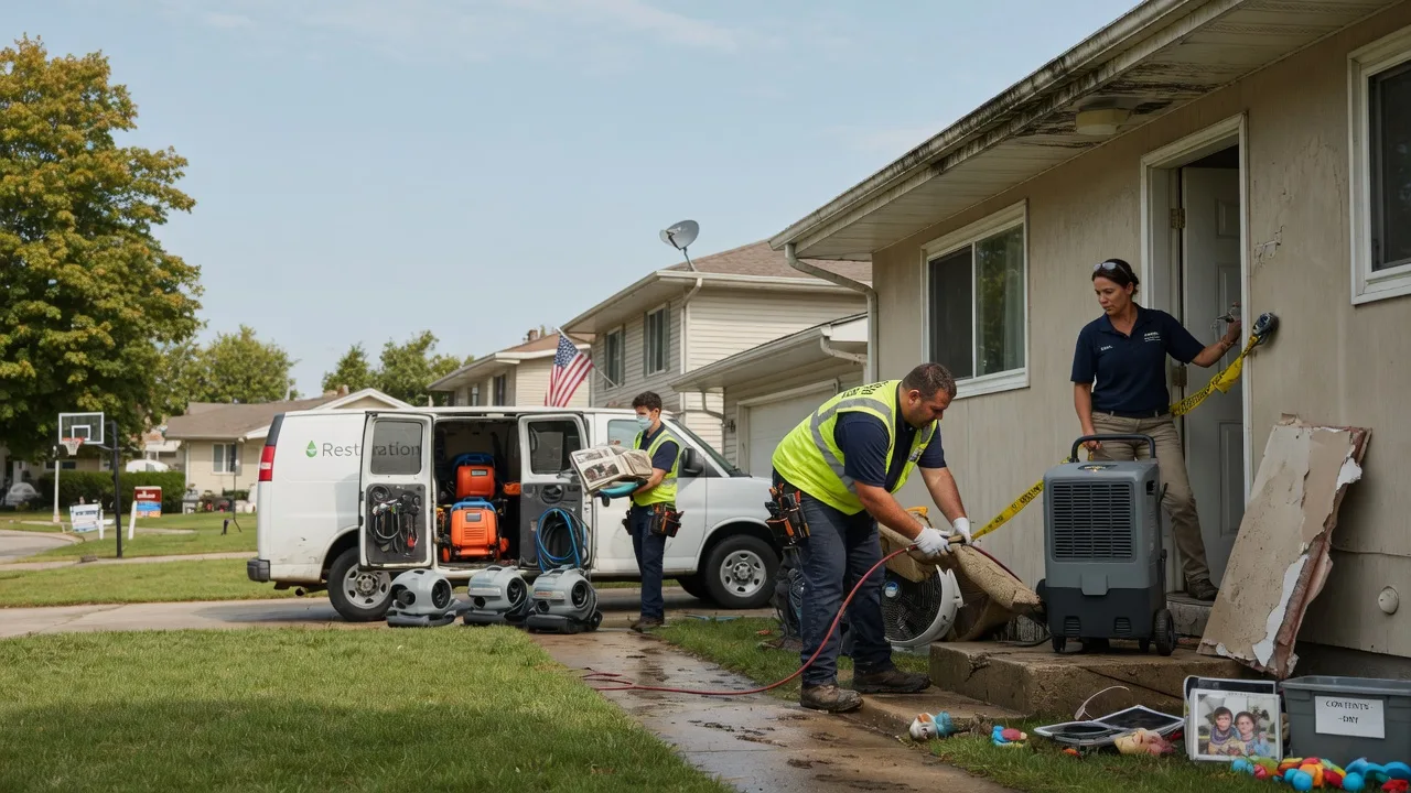 Water Damage Restoration in Greenville, SC near me